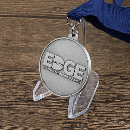 Back to School 5k Run and walk Custom Medals