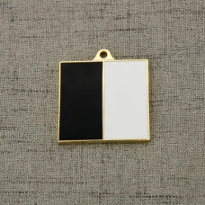 Black and White Custom Medals