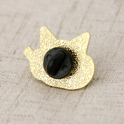 Fat Cat Enamel Lapel Pins
