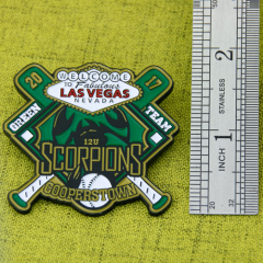 Scorpions Cooperstown  Baseball Pins 