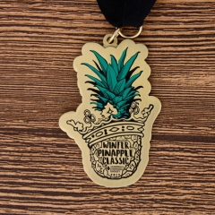 Winter Pineapple Classic Custom Medals