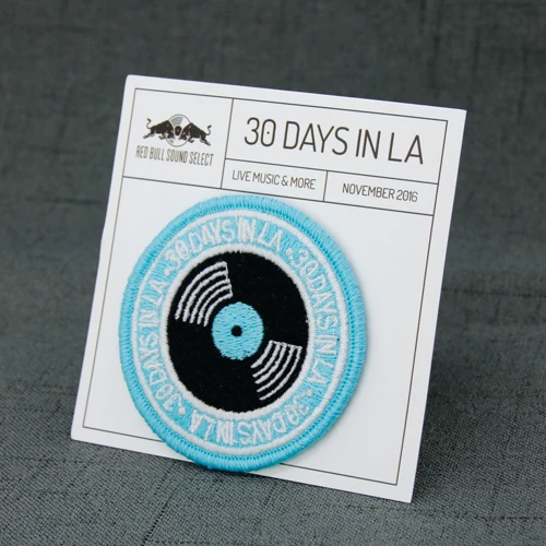 30 Days in LA Embroidered Patches