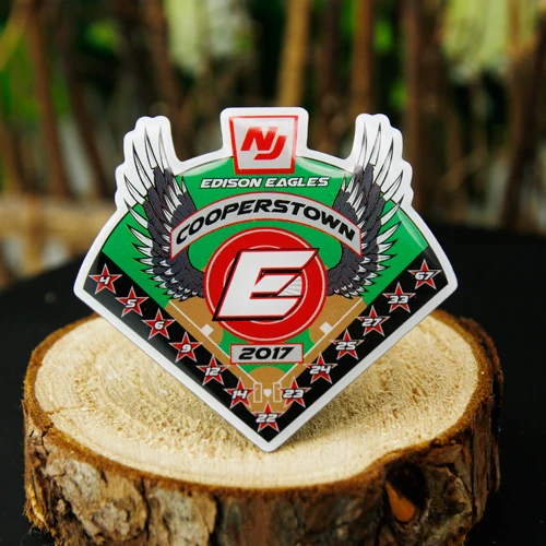 Edison Eagles Baseball Trading pins