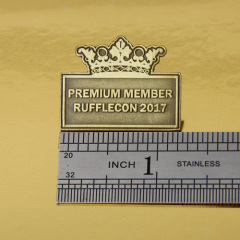 RuffleCon Custom Lapel Pins 