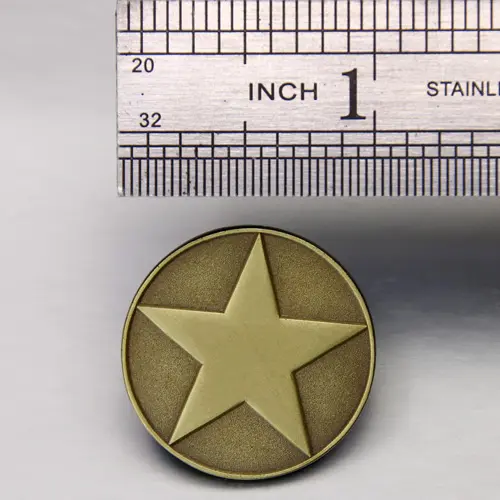 Pentagram Antique Pins