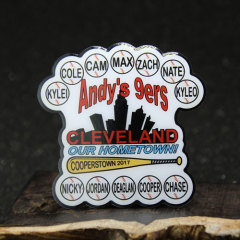 Andy's 9ers Cleveland Baseball Pins