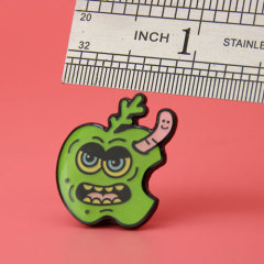 Green Apple Custom Lapel Pins