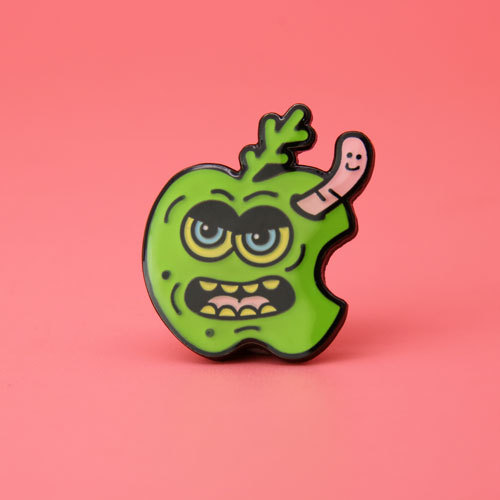 Green Apple Custom Lapel Pins