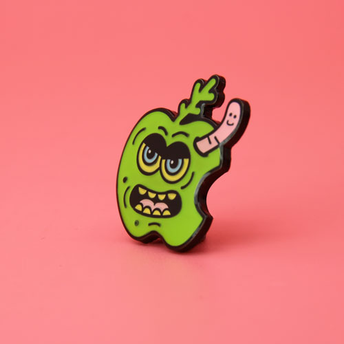 Green Apple Custom Lapel Pins