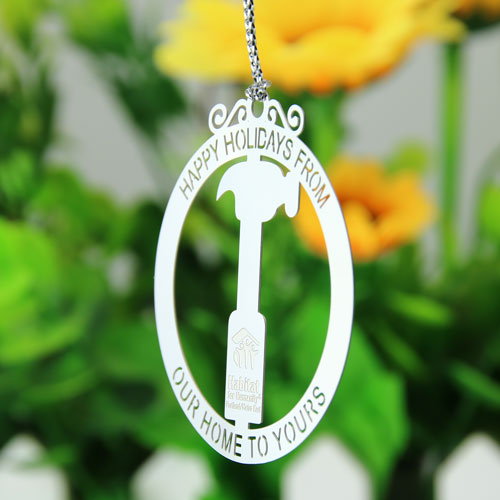 Habitat for Humanity Etched Ornaments