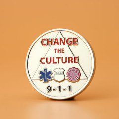 Change The Culture Challenge Coins