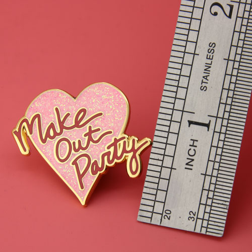 Love Heart Custom Enamel Pins