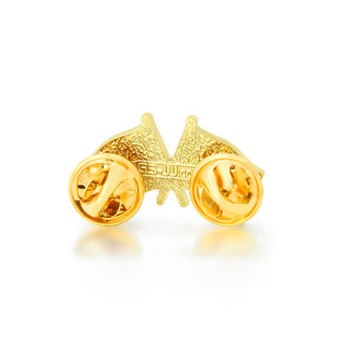 Idaho and USA Crossed Flag Pins