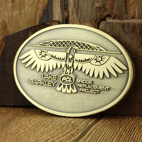 Lake Bridges Project Belt Buckles