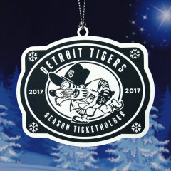 Detroit Tigers Custom Ornaments