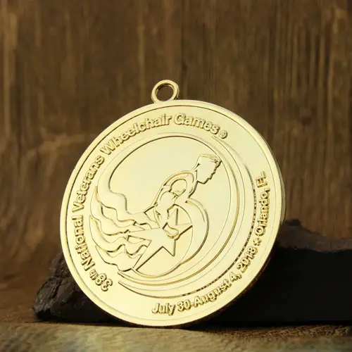 Veterans Wheelchair Games Custom Medals