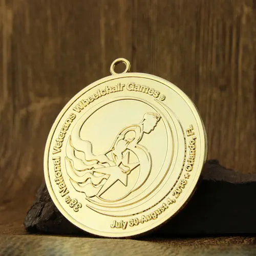 Veterans Wheelchair Games Custom Medals