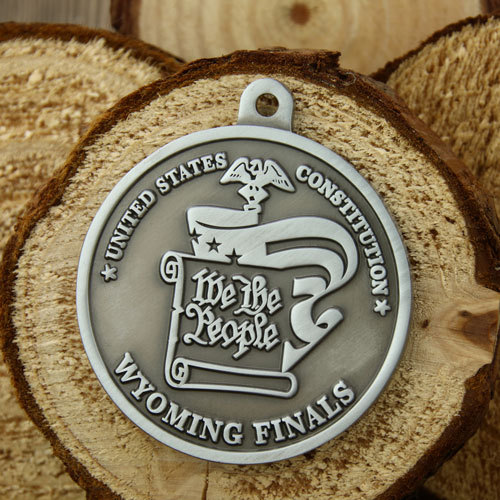 Wyoming Finals Customized Medals 