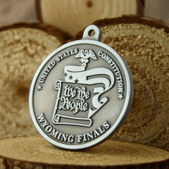 Wyoming Finals Customized Medals 