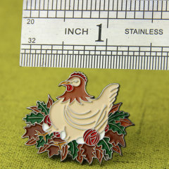Chicken Lapel Pins