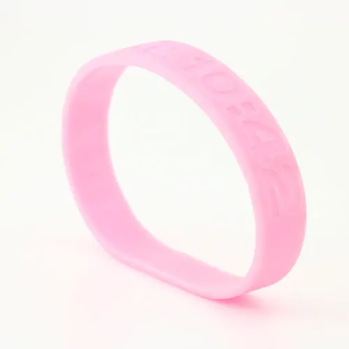 Gospel Of Luke Rubber Wristbands