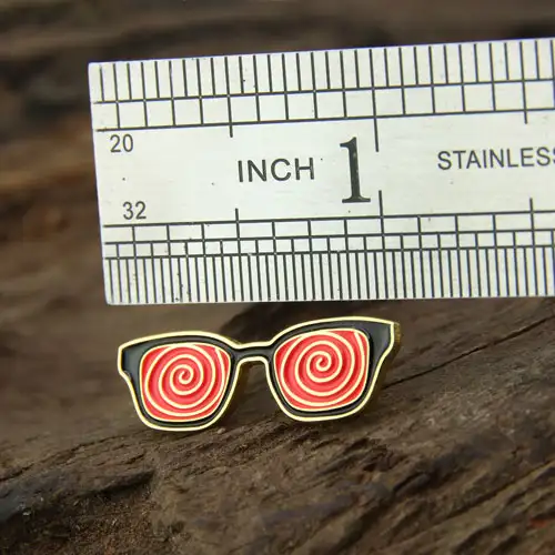 Glasses Custom Enamel Pins