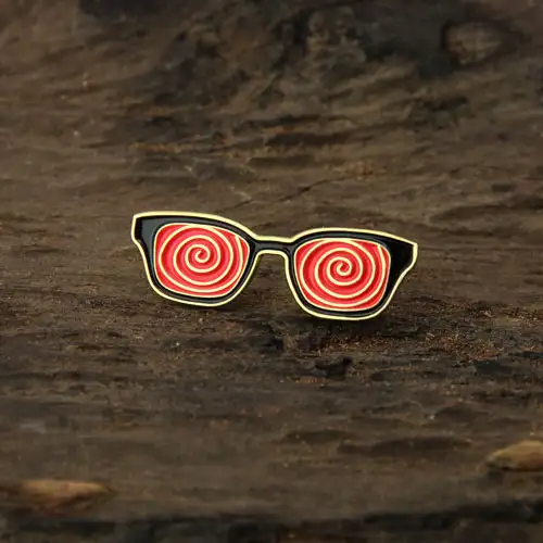 Glasses Custom Enamel Pins