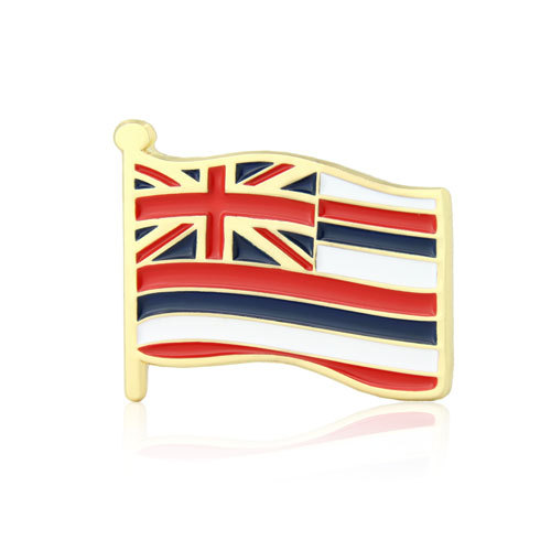 Hawaii Flag Lapel Pin