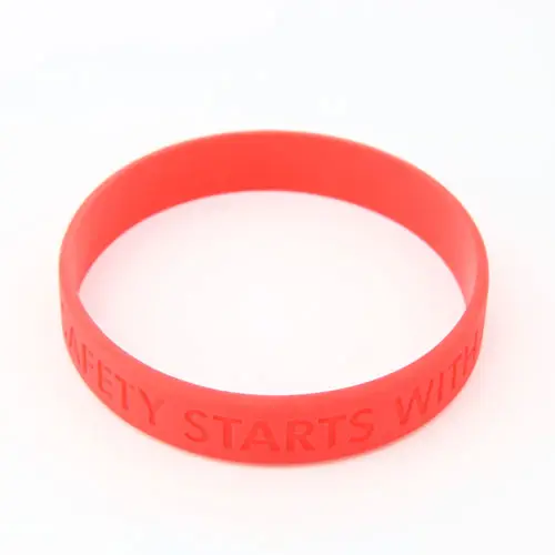 Safety Starts With Me Custom Wristbands