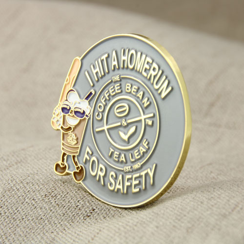 Coffee Bean Lapel Pins 