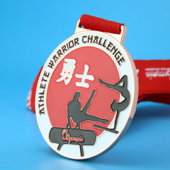 Athlete Warrior Challenge Custom Medals