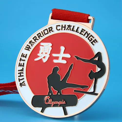Athlete Warrior Challenge Custom Medals