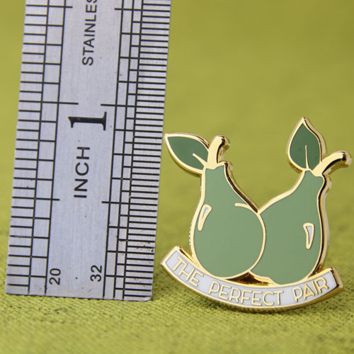 Perfect Pear Enamel Pins