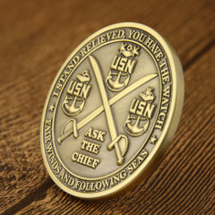 USN Ask the Chief Challenge Coins