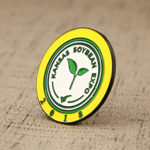 Kansas Soybean Expo Lapel Pins