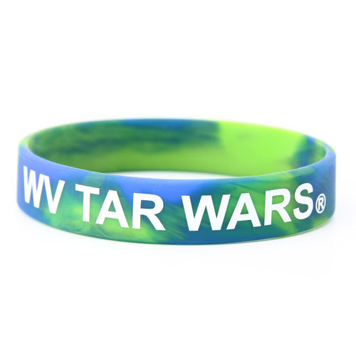WV Tar Wars Silicone Wristbands