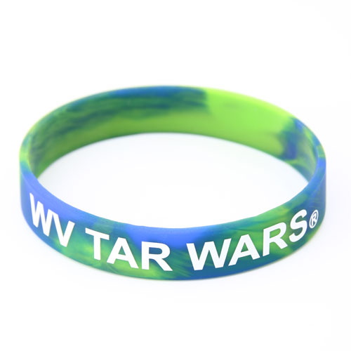 WV Tar Wars Silicone Wristbands