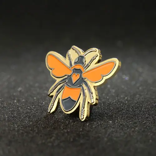 Honey Bee Custom Enamel Pins