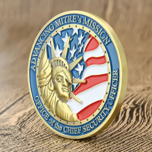 MITRE Corporation Challenge Coins MITRE Corporation Challenge Coins