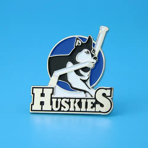 Husky Custom Enamel Pins