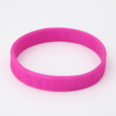 Pink Out Day Custom Wristbands