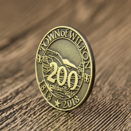 Town Of Wilton Custom Pins