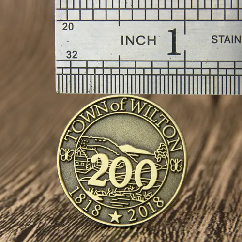 Town Of Wilton Custom Pins