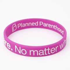 Planned Parenthood Silicone Wristbands