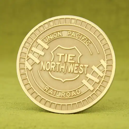 Union Pacific Railroad Custom Coins