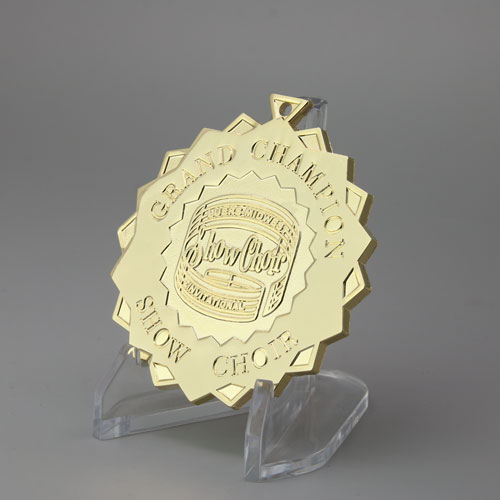 Custom Grand Champion Gold Medals