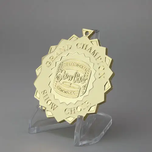 Custom Grand Champion Gold Medals