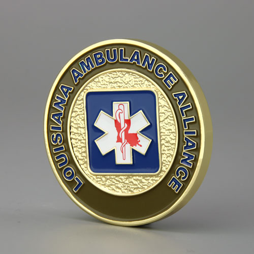 Louisiana Ambulance Alliance Custom Made Coins