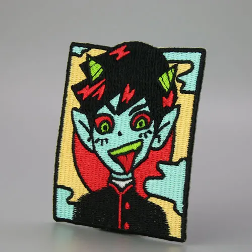 Cartoon Custom Embroidered Iron On Patches