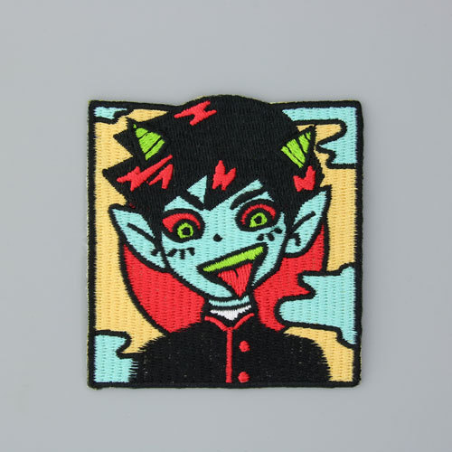 Cartoon Custom Embroidered Iron On Patches